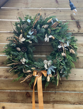 Load image into Gallery viewer, Fresh Christmas Door Wreath - Collection Date Tuesday 2nd December 2025