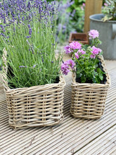 Load image into Gallery viewer, Rattan Garden Planter
