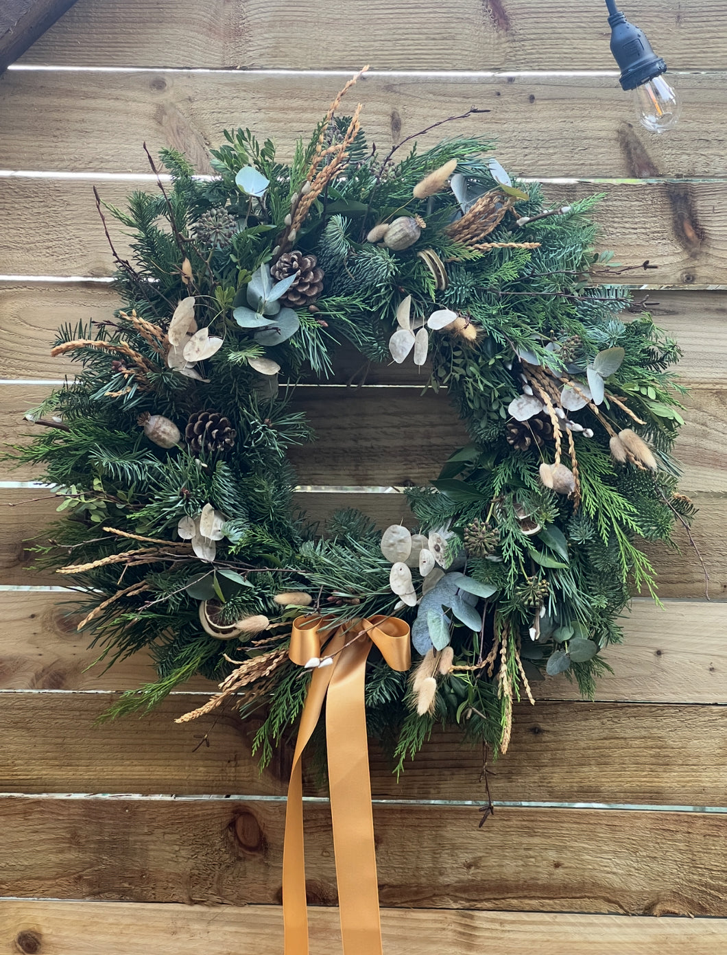 Fresh Christmas Door Wreath - Collection Date Tuesday 2nd December 2025