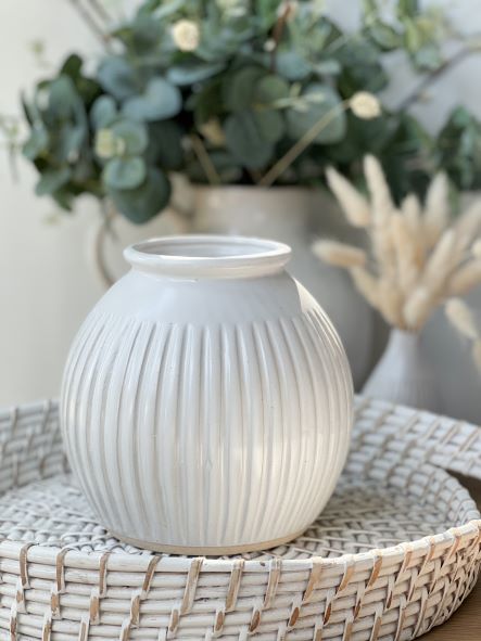 Grooved Vase